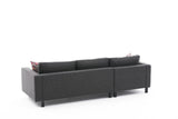 Corner sofa bare anthracite