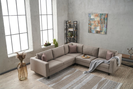 Corner sofa bare cream