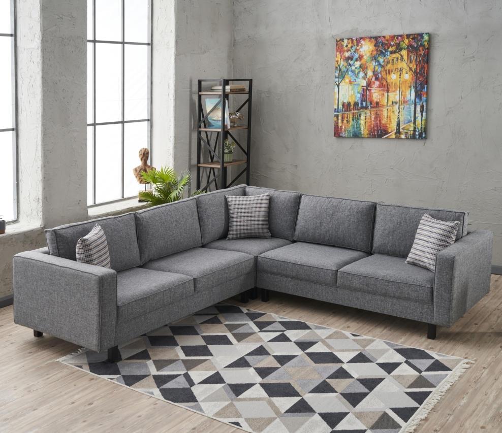 Corner sofa bale gray