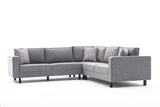 Corner sofa bale gray