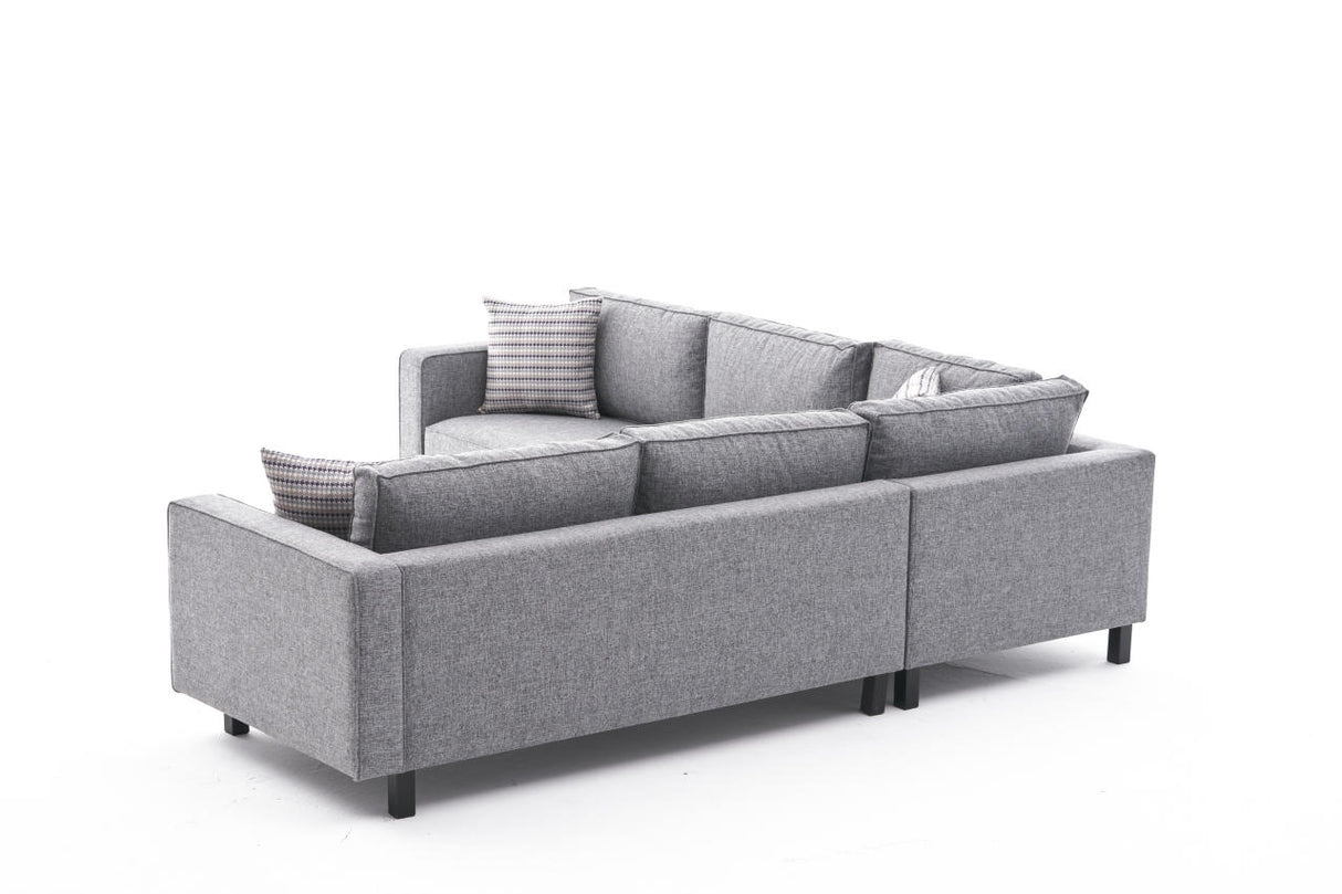 Corner sofa bale gray