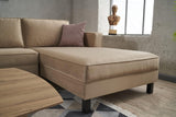 Corner sofa on the right bare cream