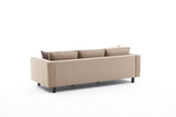 3-seater Bank Bare cream