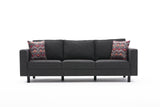 3-seater Bank Bare Anthracite