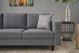 3-seater sofa bare gray