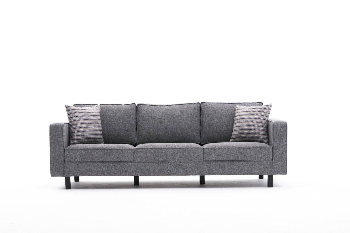 3-seater sofa bare gray