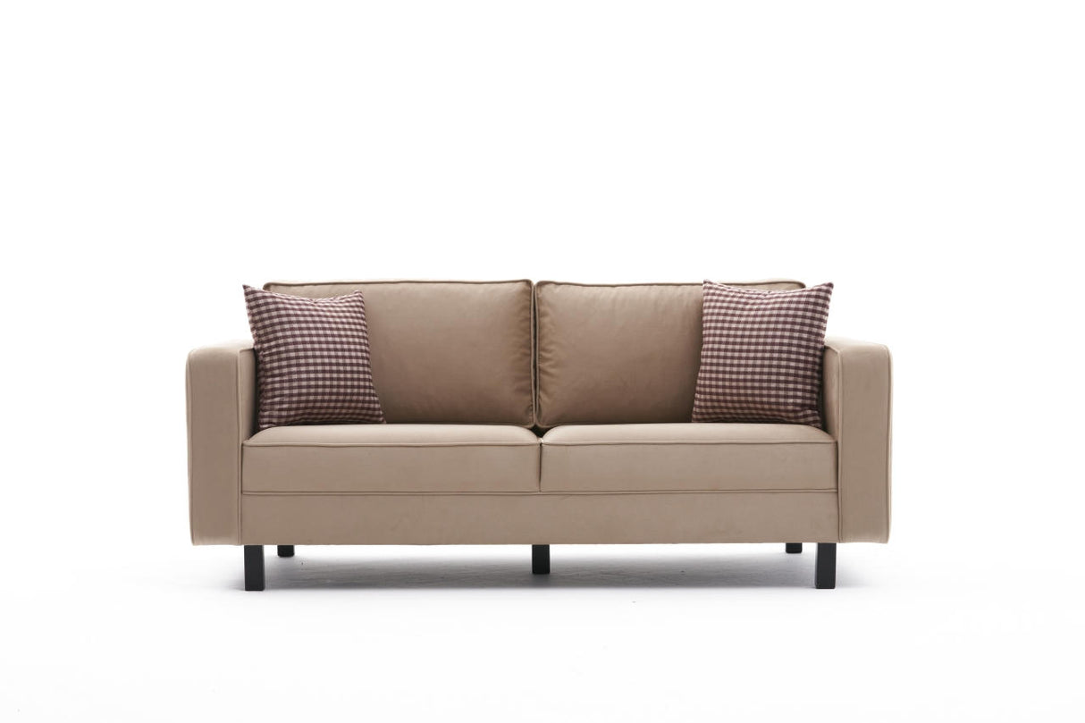 2-seater Bank Bare cream