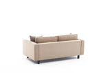 2-seater Bank Bare cream