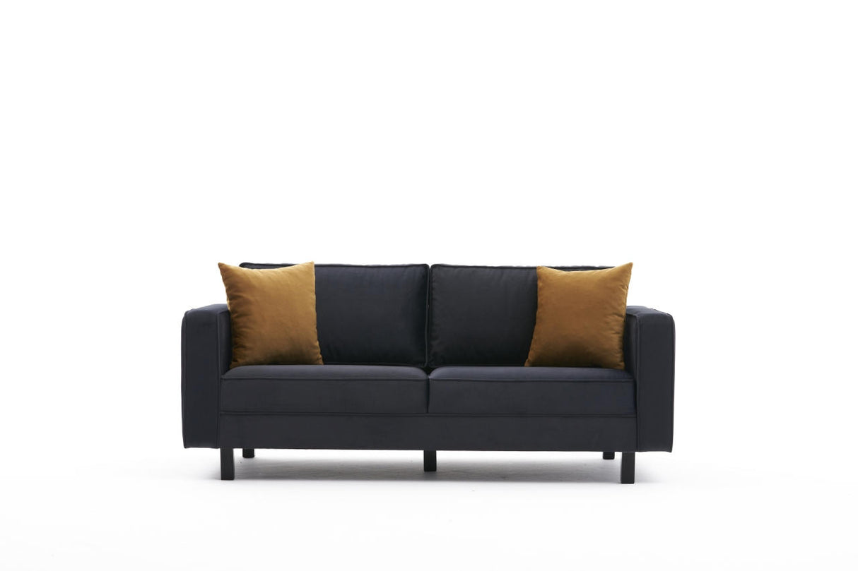 2-seater Bank Bare Anthracite