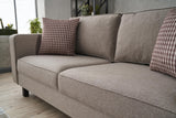 2-seater Bank Bare cream