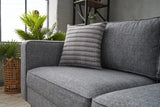 2-seater sofa bare gray