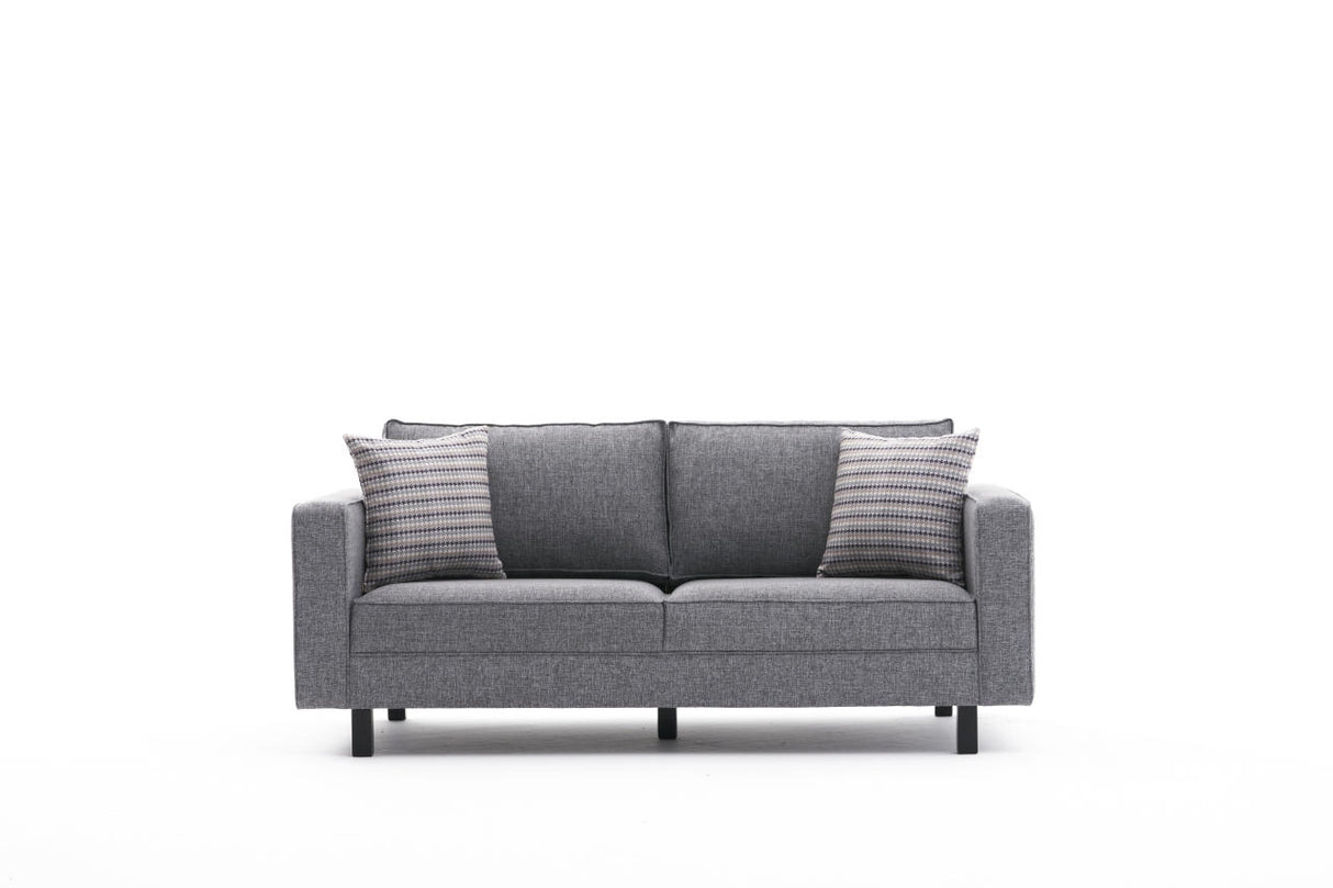 2-seater sofa bare gray