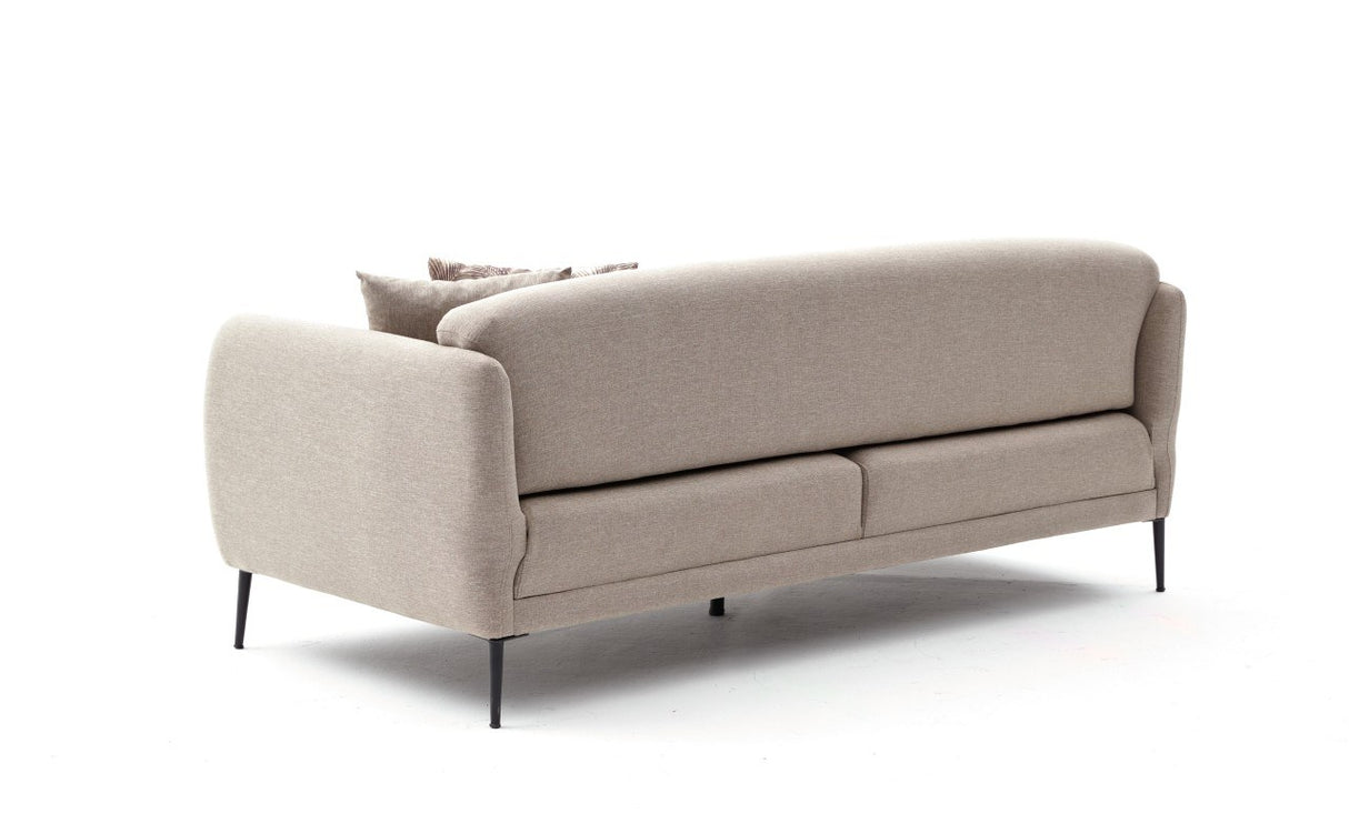 3-seater sofa bed Venus cream