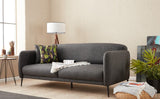 3-seater sofa bed Venus anthracite