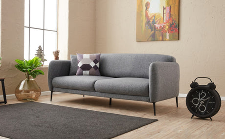 3-seater sofa bed venus gray