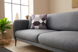 3-seater sofa bed venus gray