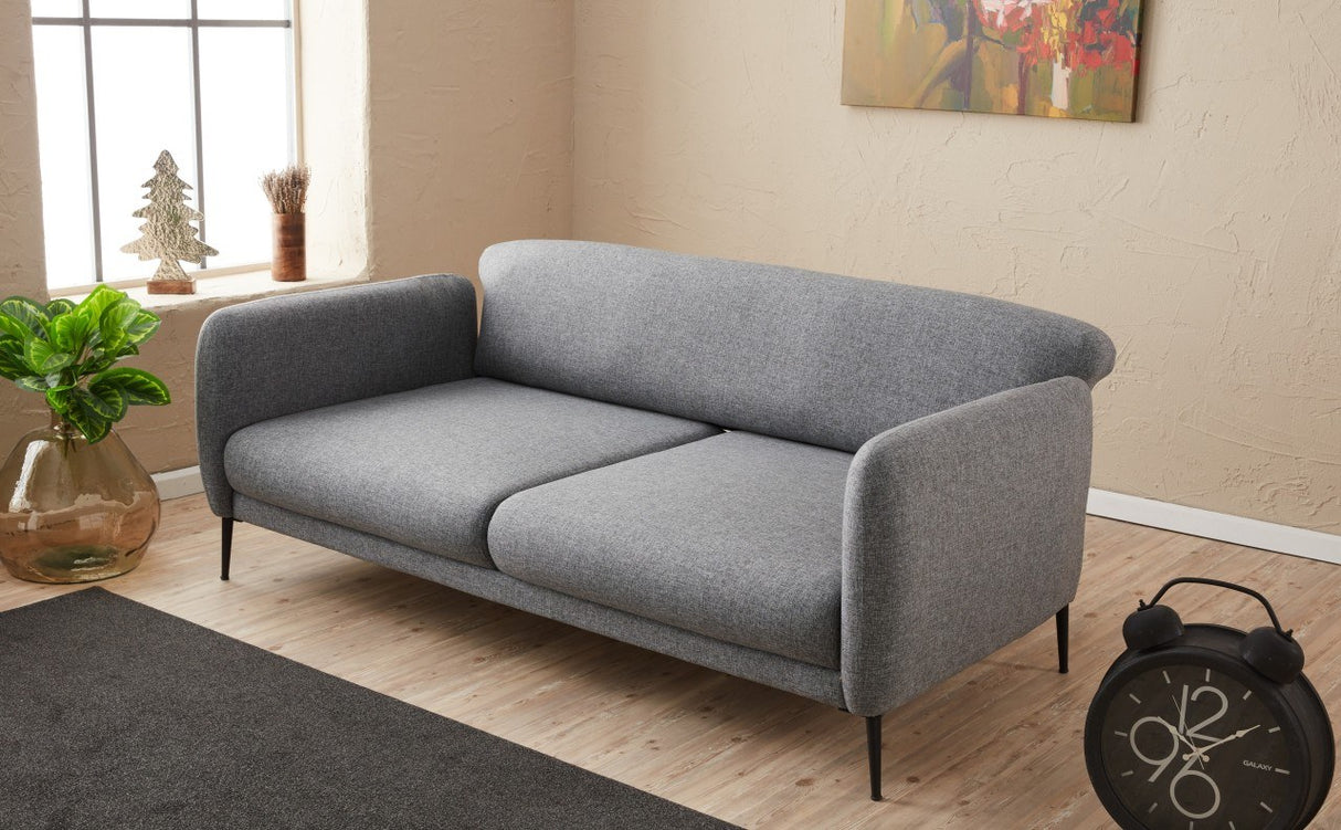 3-seater sofa bed venus gray