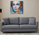 3-seater sofa eva gray