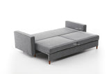 3-seater sofa bed Eva Gray