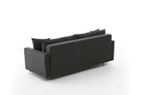 3-seater sofa bed Eva Anthracite