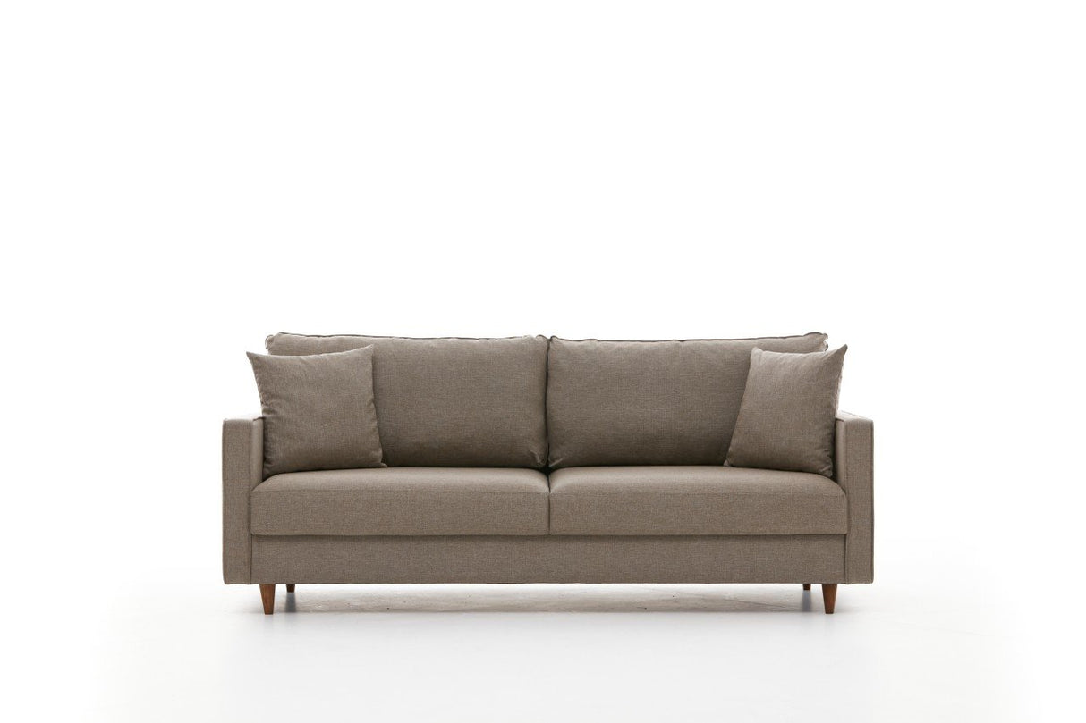 3-seater sofa bed Eva Crème