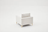 Armchair Berlin Crème Gold