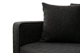 3-seater Bank Berlin Anthracite Black