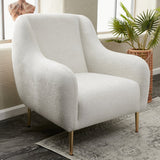 Armchair Simena Crème Gold