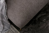 Corner sofa with sleeping function on the left Simena Gray - Golden Poot