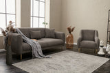 3-seater sofa bed Simena gray gold