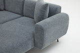 Corner sofa Right Side Anthracite