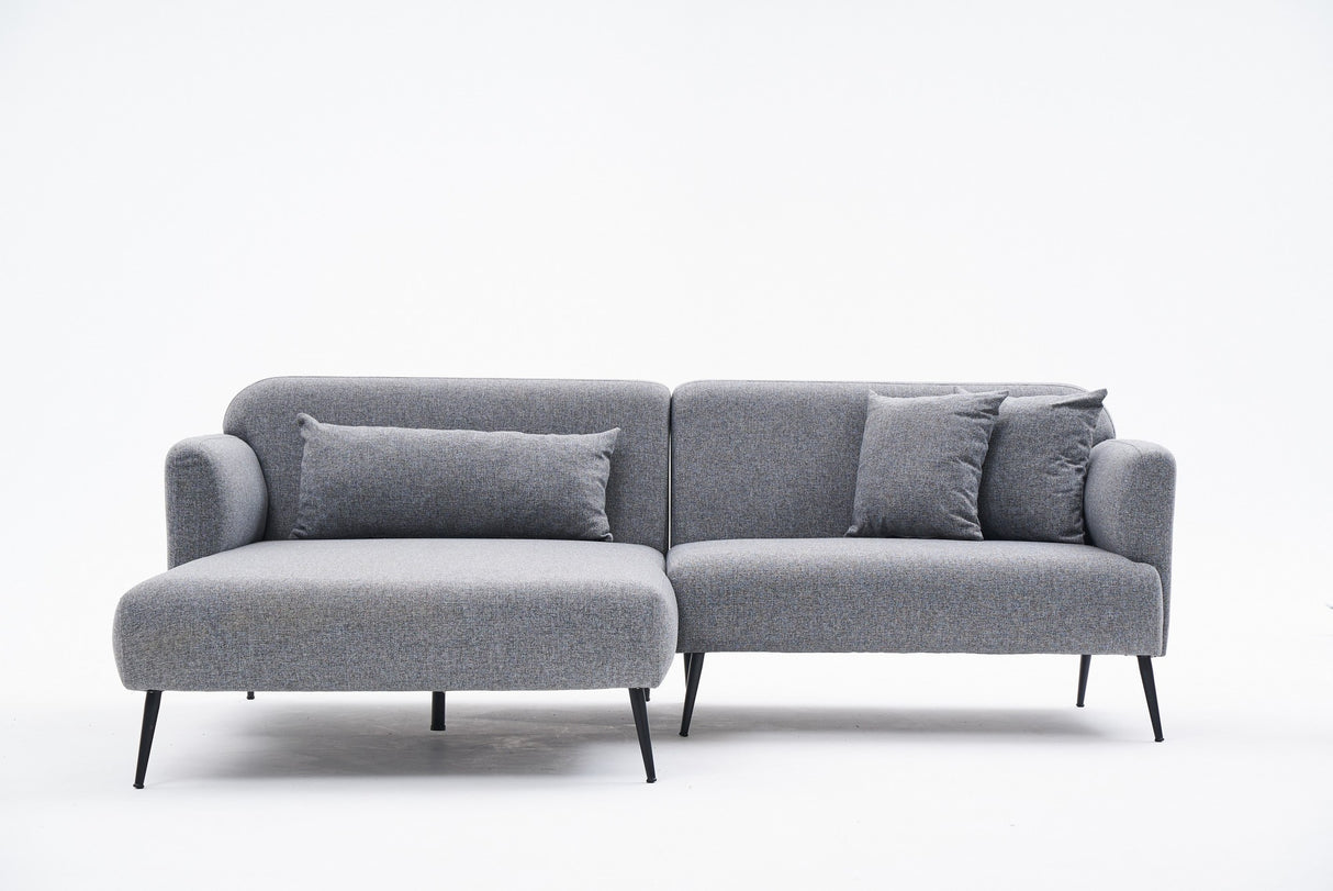 Corner sofa Left Revos Gray