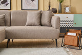 Corner sofa Left Revos Brown