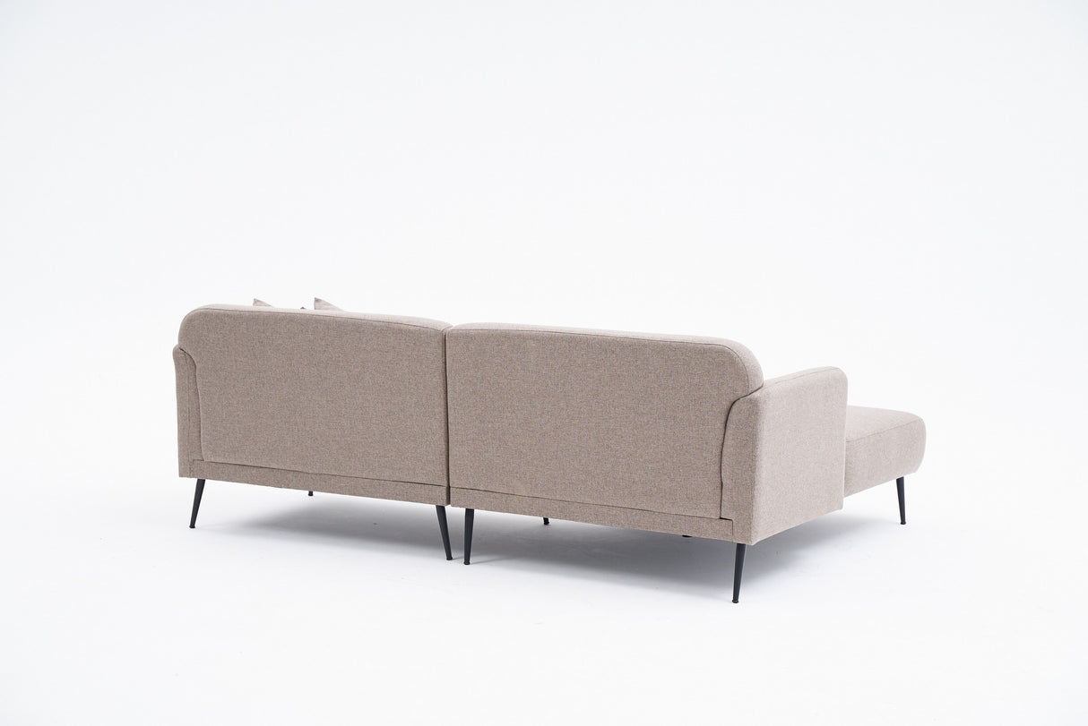 Corner sofa Left Revos Brown