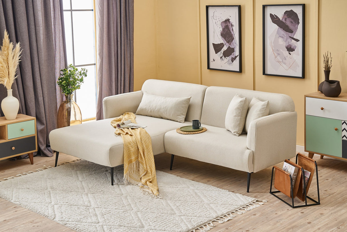 Corner sofa Left Revos cream