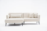 Corner sofa Left Revos cream