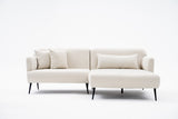 Corner sofa on the right Revos cream