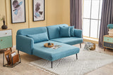 Corner sofa Left Revos Turquoise