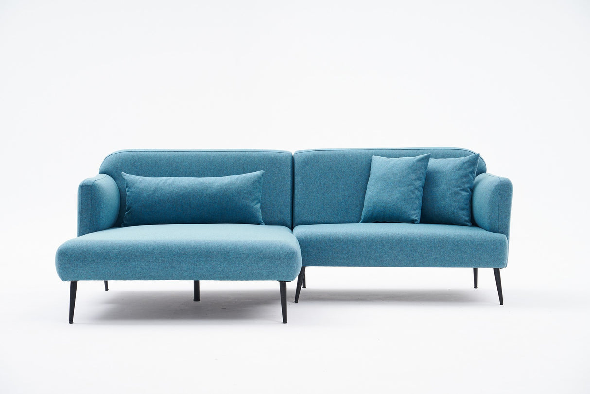 Corner sofa Left Revos Turquoise