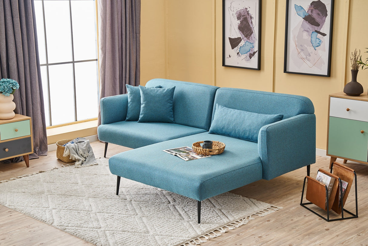 Corner sofa Right Revos Turquoise