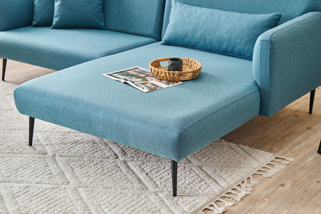 Corner sofa Right Revos Turquoise