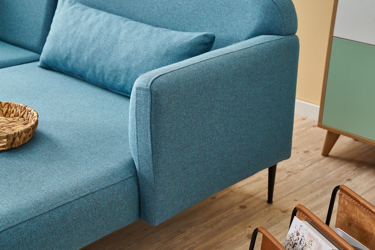 Corner sofa Right Revos Turquoise