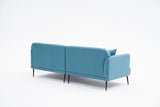 Corner sofa Right Revos Turquoise