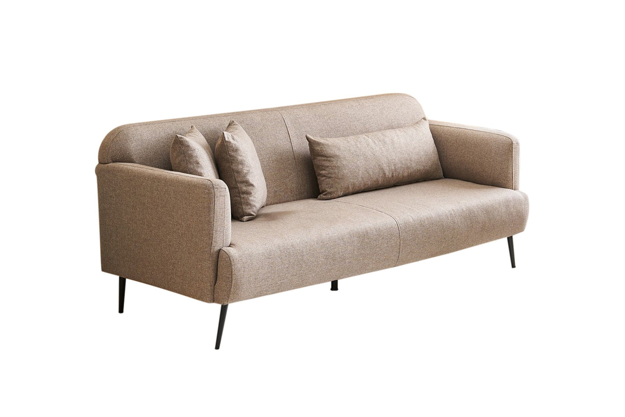 3-seater sofa revos brown