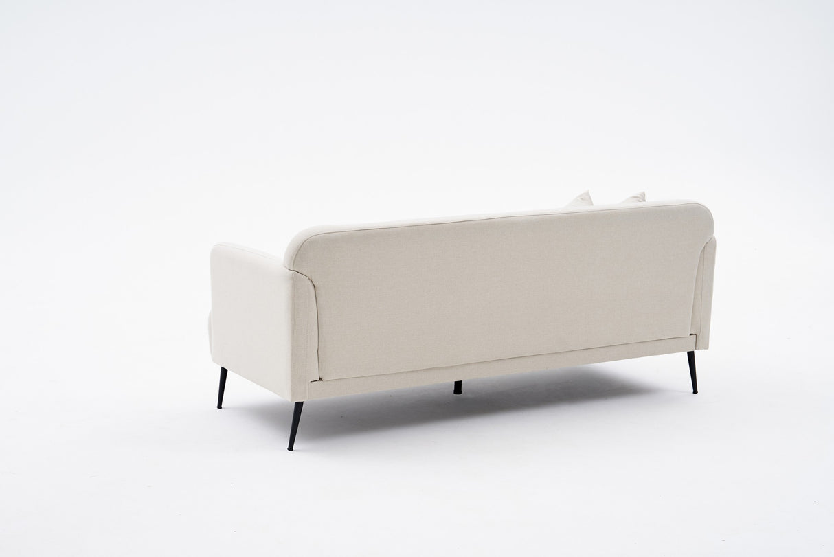 3-seater Bank Revos cream