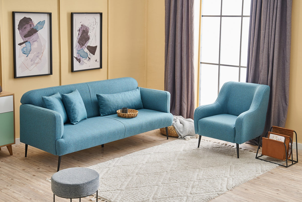 3-seater Bank Revos Turquoise