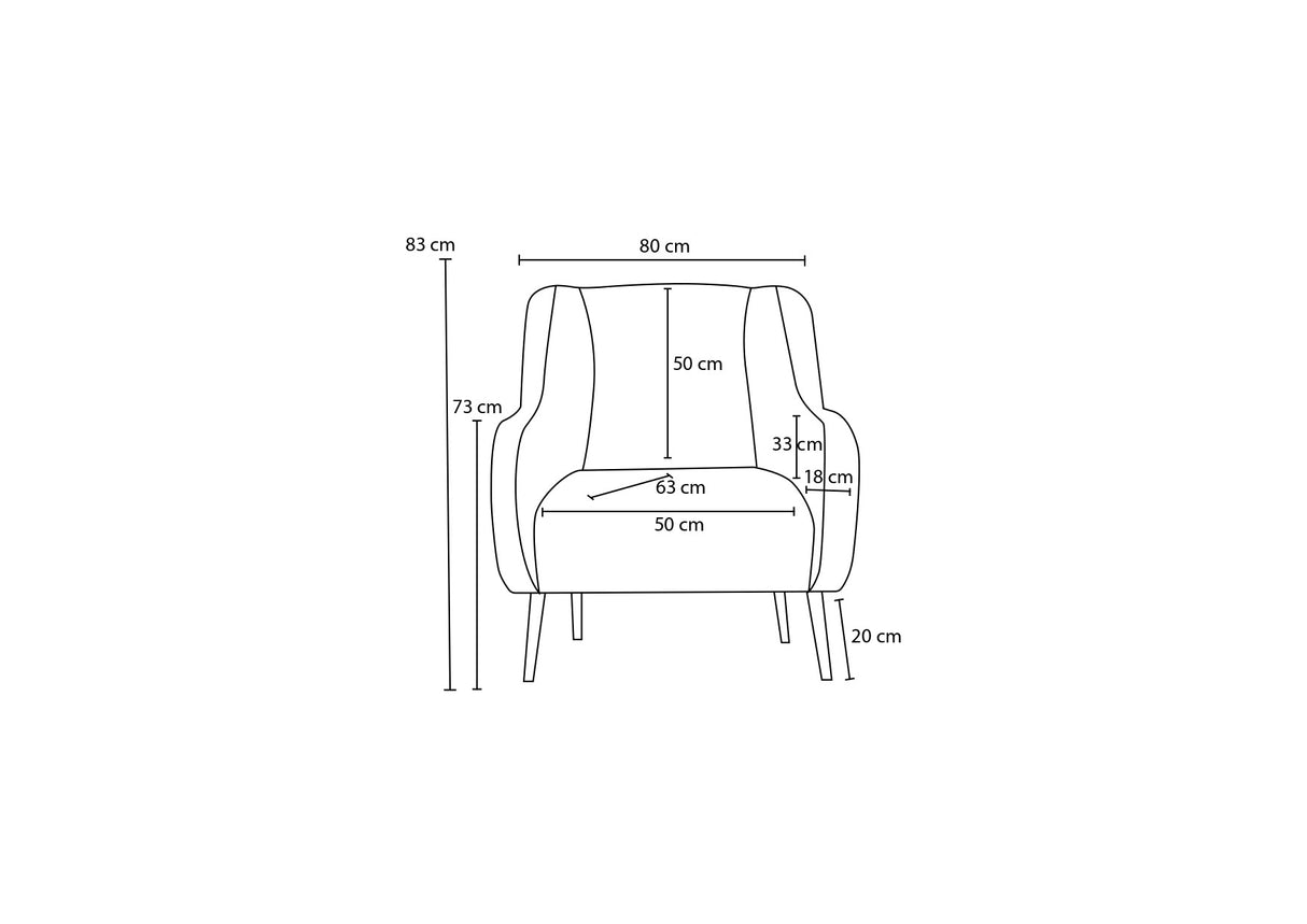 Armchair revos gray