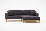 Corner sofa on the right Rens Anthracite