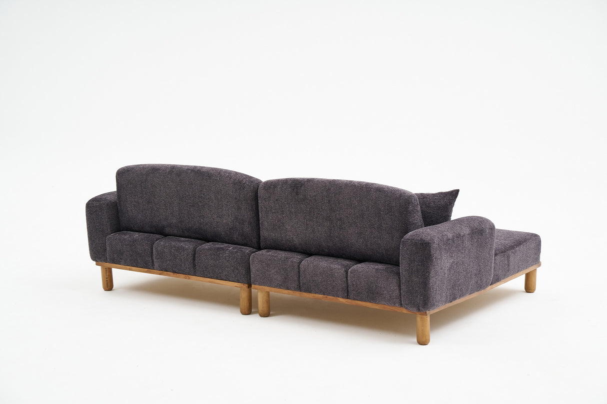 Corner sofa left rens anthracite