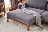 Corner sofa left rens gray